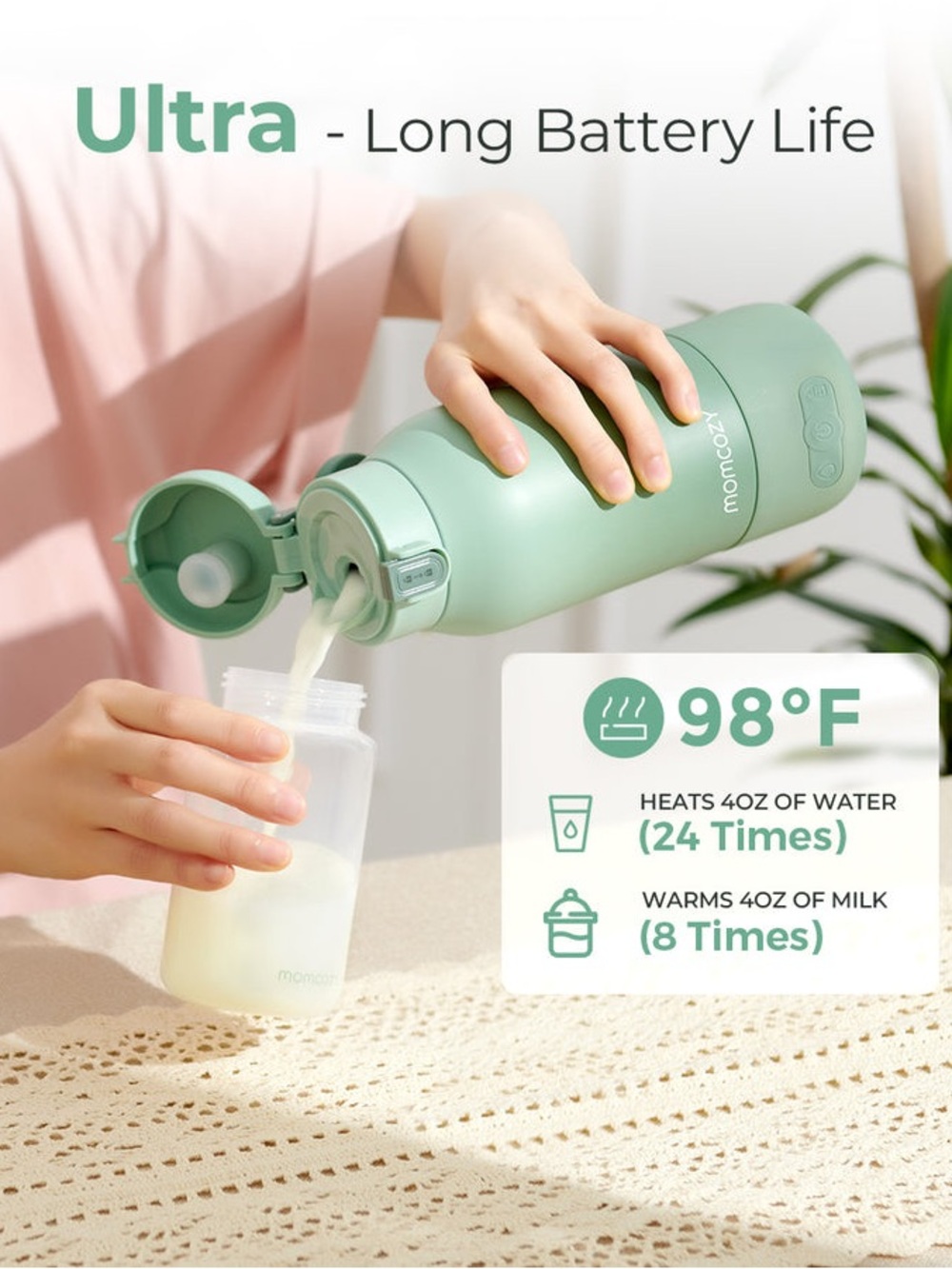 MOMCOZY Portable Milk Warmer - Picture 5 of 6